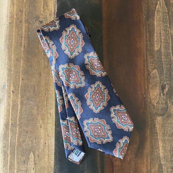 Christian Dior Monsieur 100% Silk Abstract Men's Tie - Picture 2 of 7